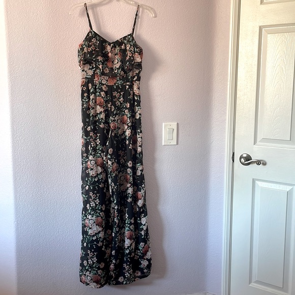 Multicolored Anthropologie Pins And Needles jumpsuit - Picture 4 of 14